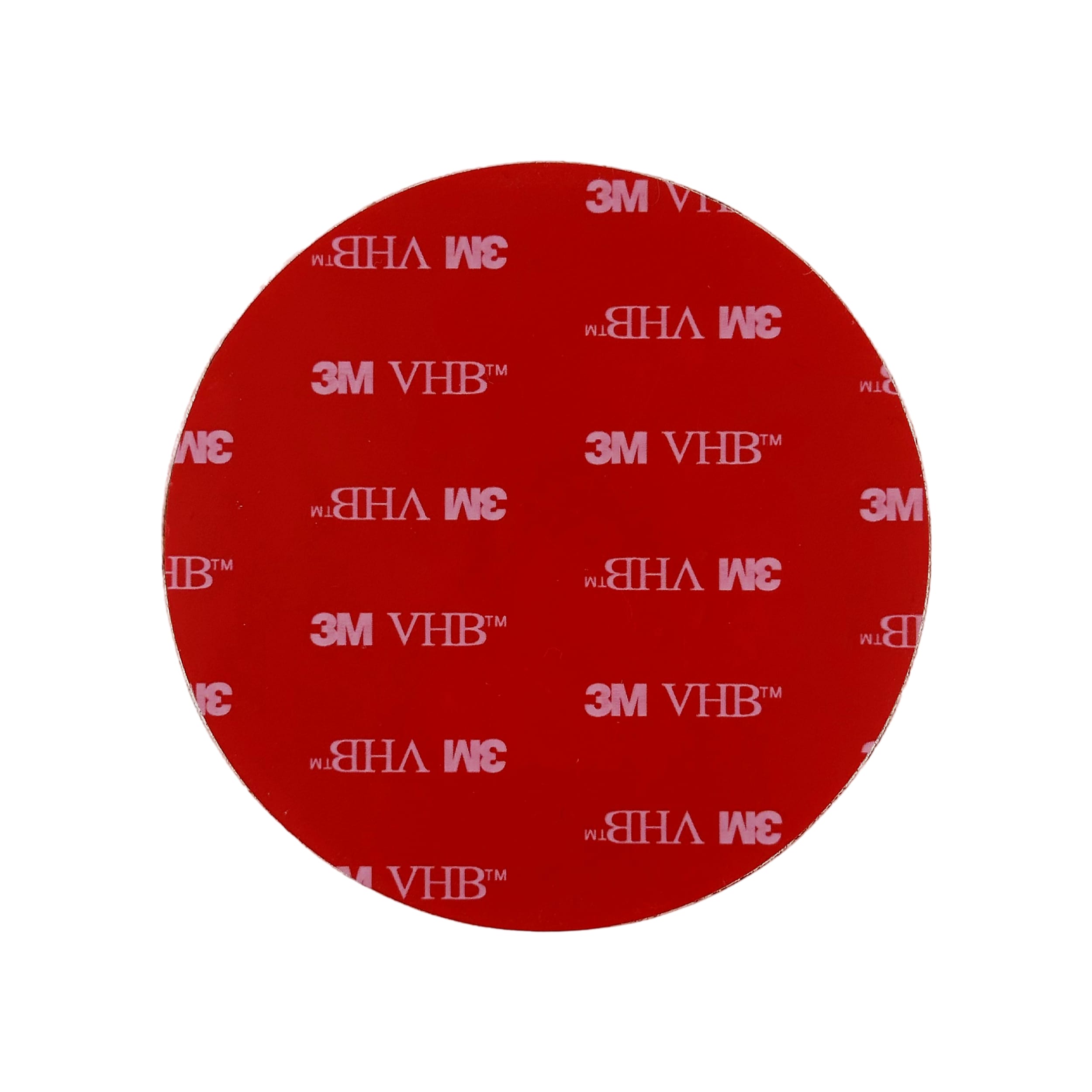 enamel grill badge backside 3m VHB mount