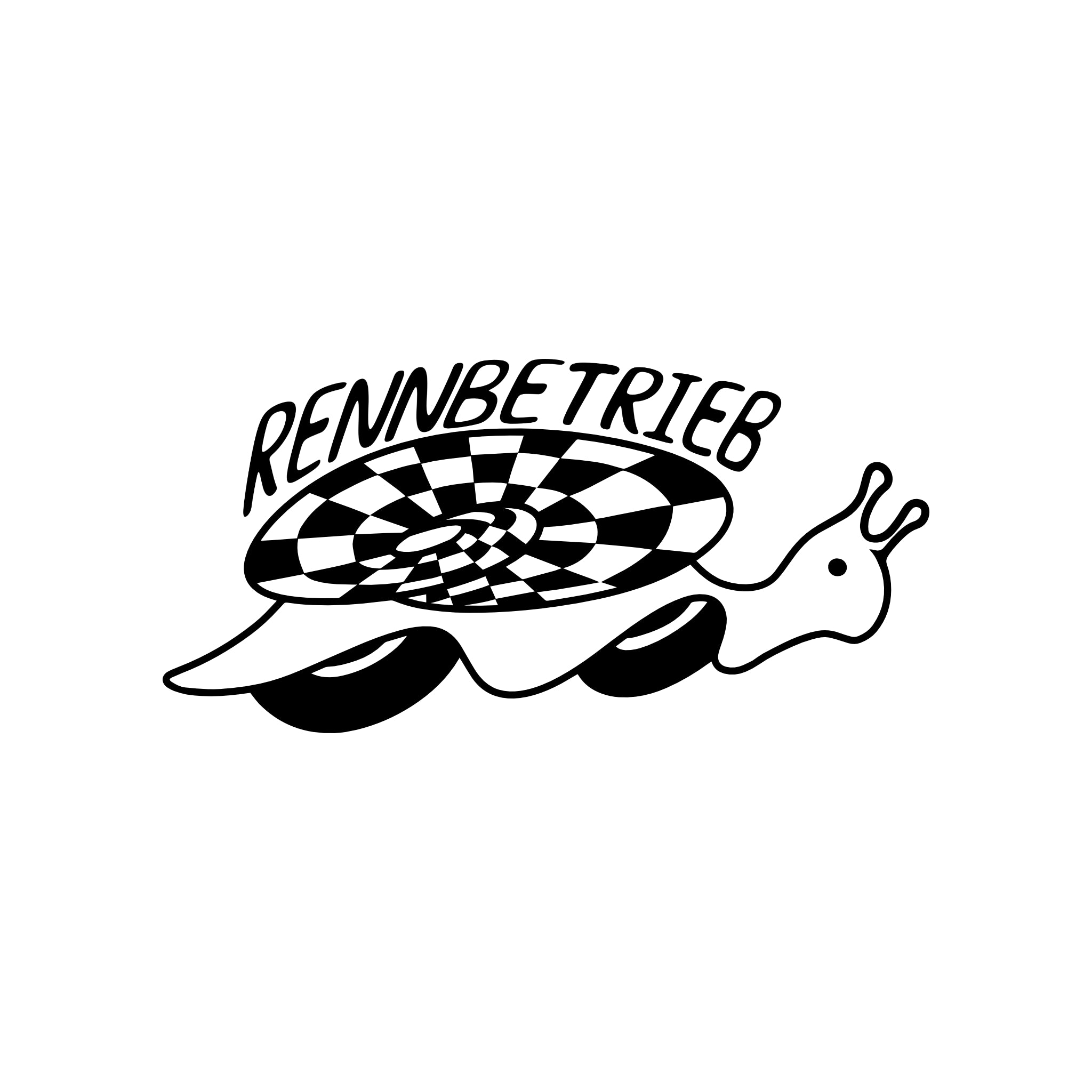 rennbetrieb racing snail sticker