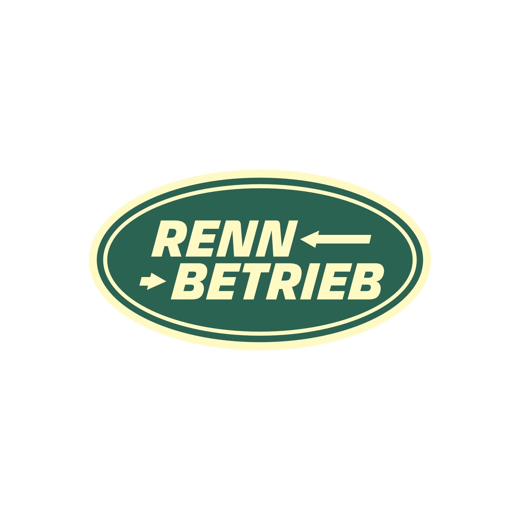 renn betrieb decal green yellow