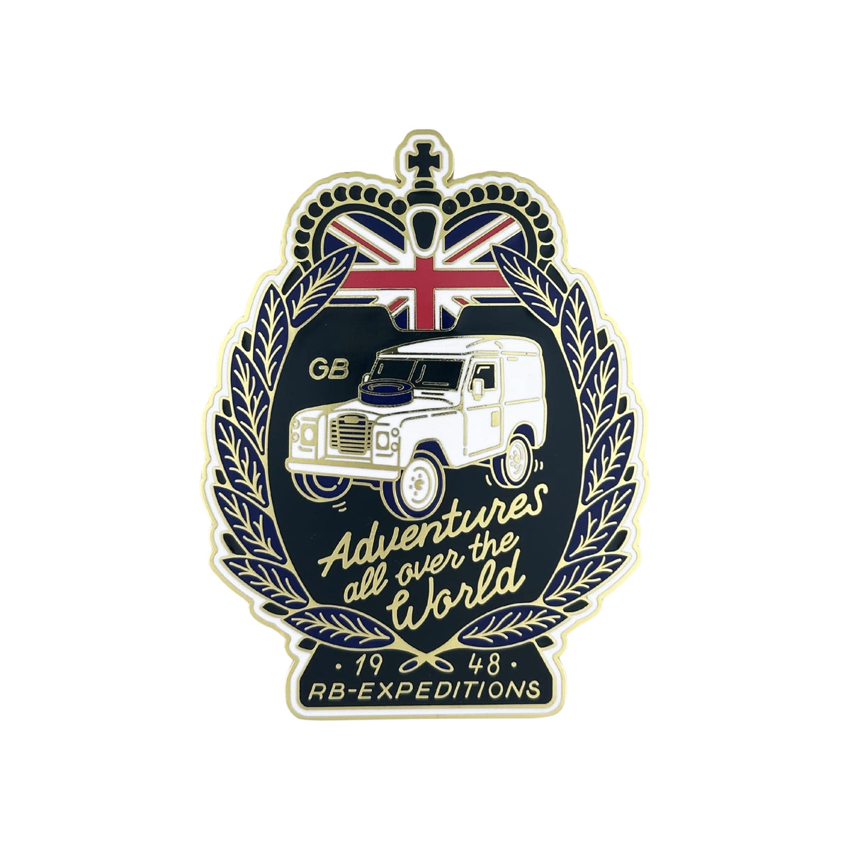 landroverenamelgrillbadgeadven