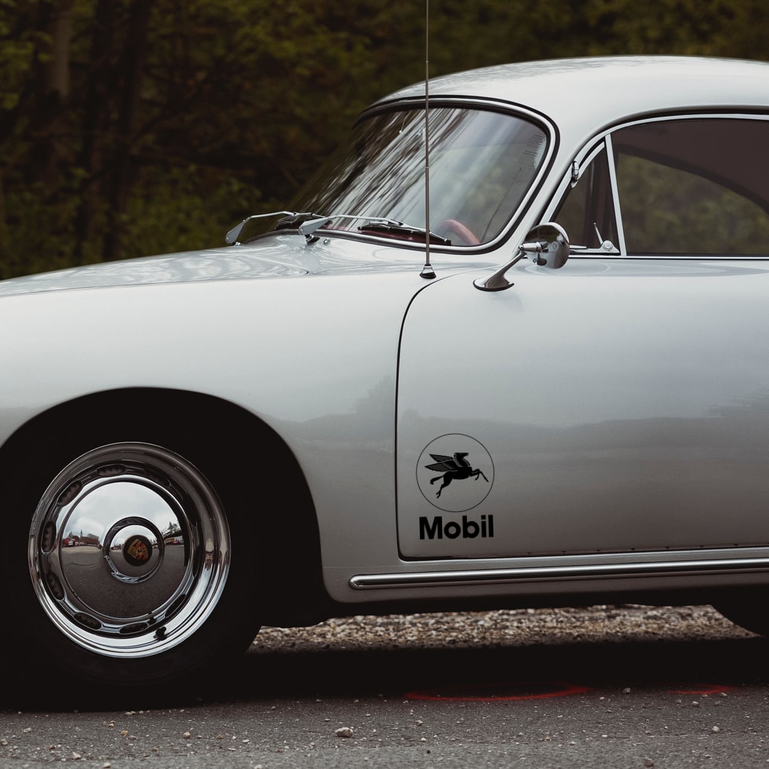 mobil pegasus sticker porsche 356