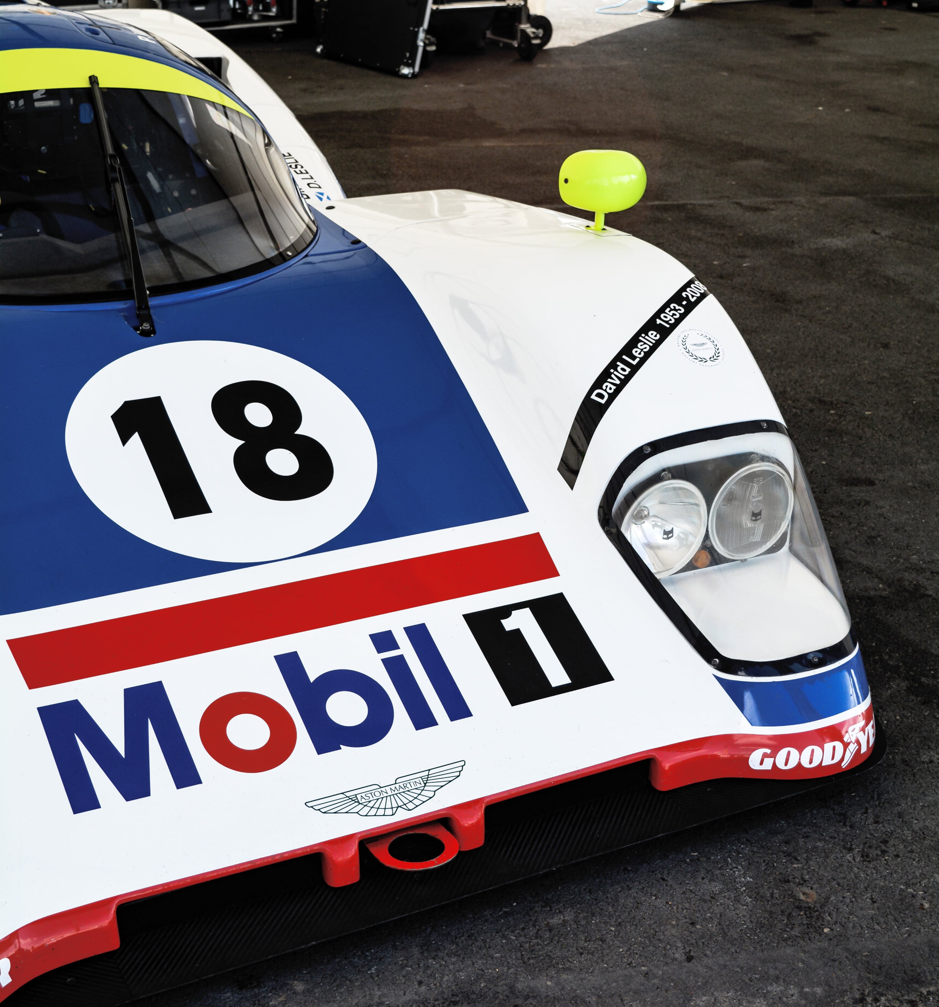 aston martin group c racecar donnington park