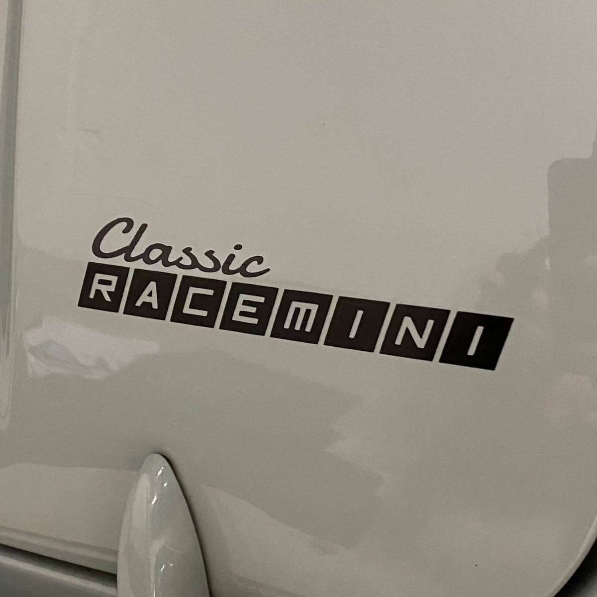 Set of two Racing Decals - Classic Race Mini – RENNBETRIEB