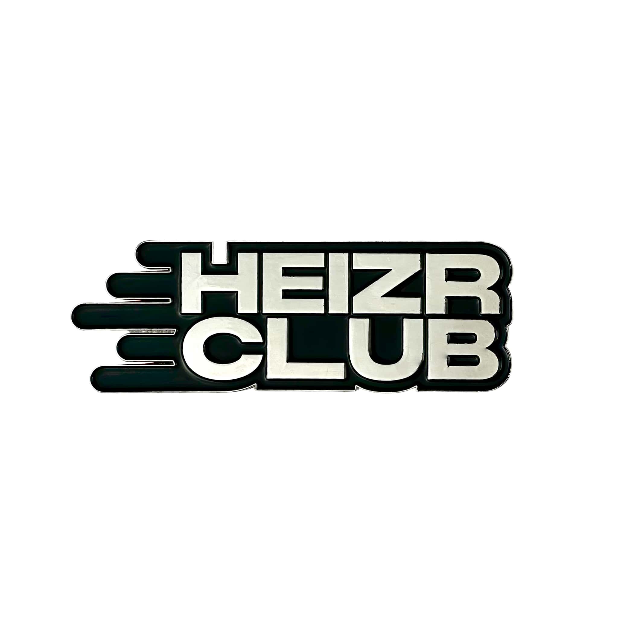 RENNBETRIEB x HEIZR Club Enamel car grill badge black