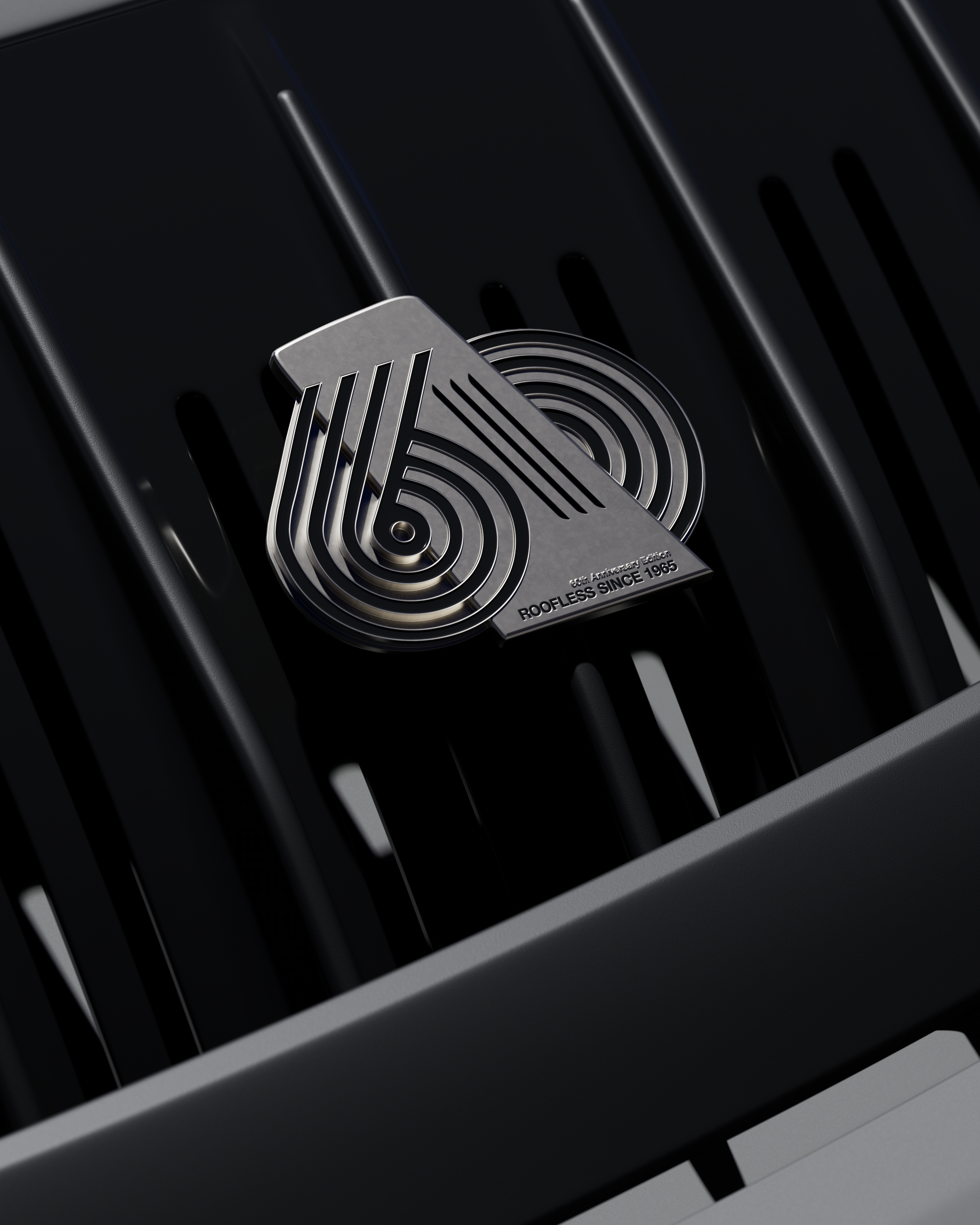 Targa Enamel Car Grill Badge