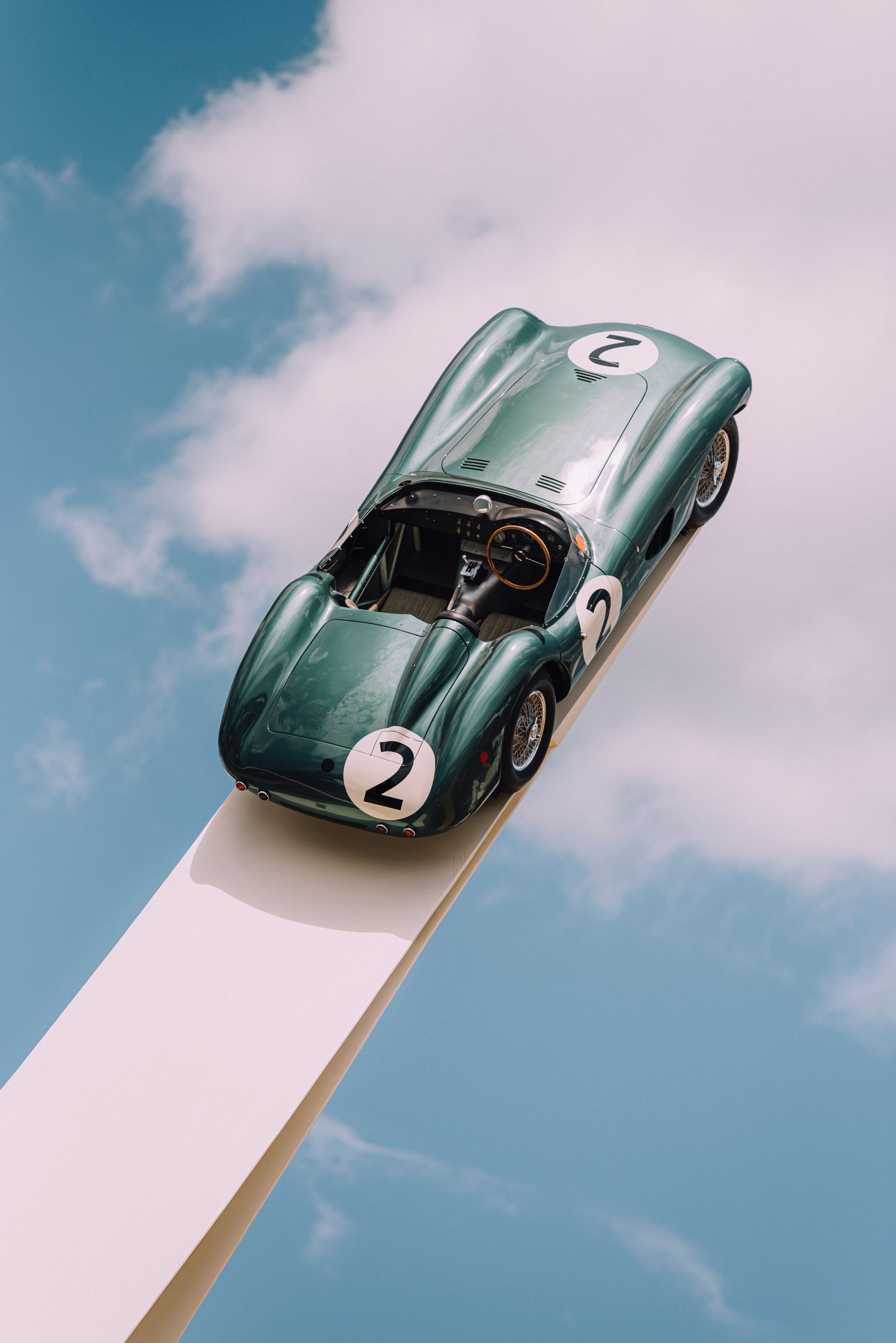 jaguar goodwood festival of speed sculpture