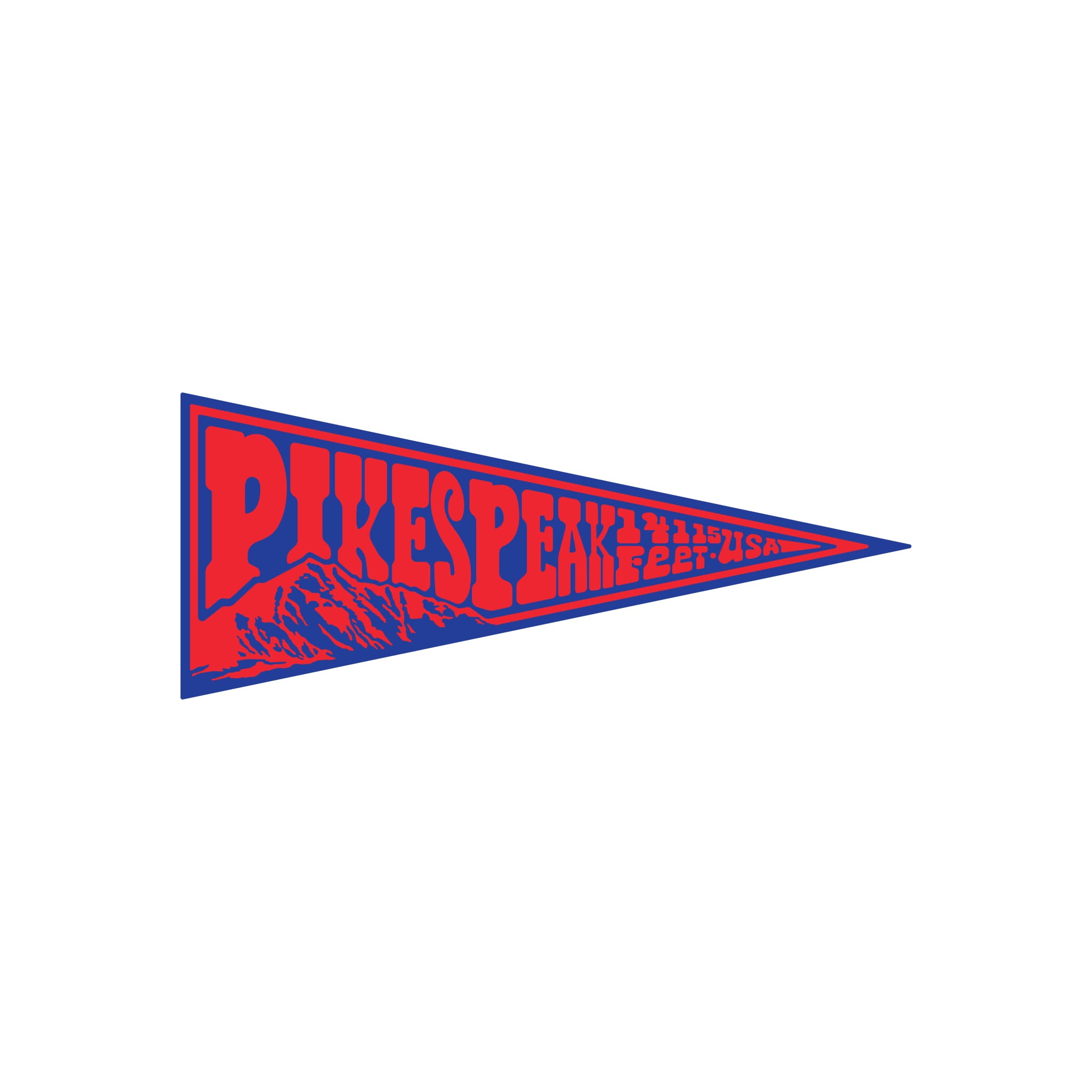 Pikes Peak sticker
