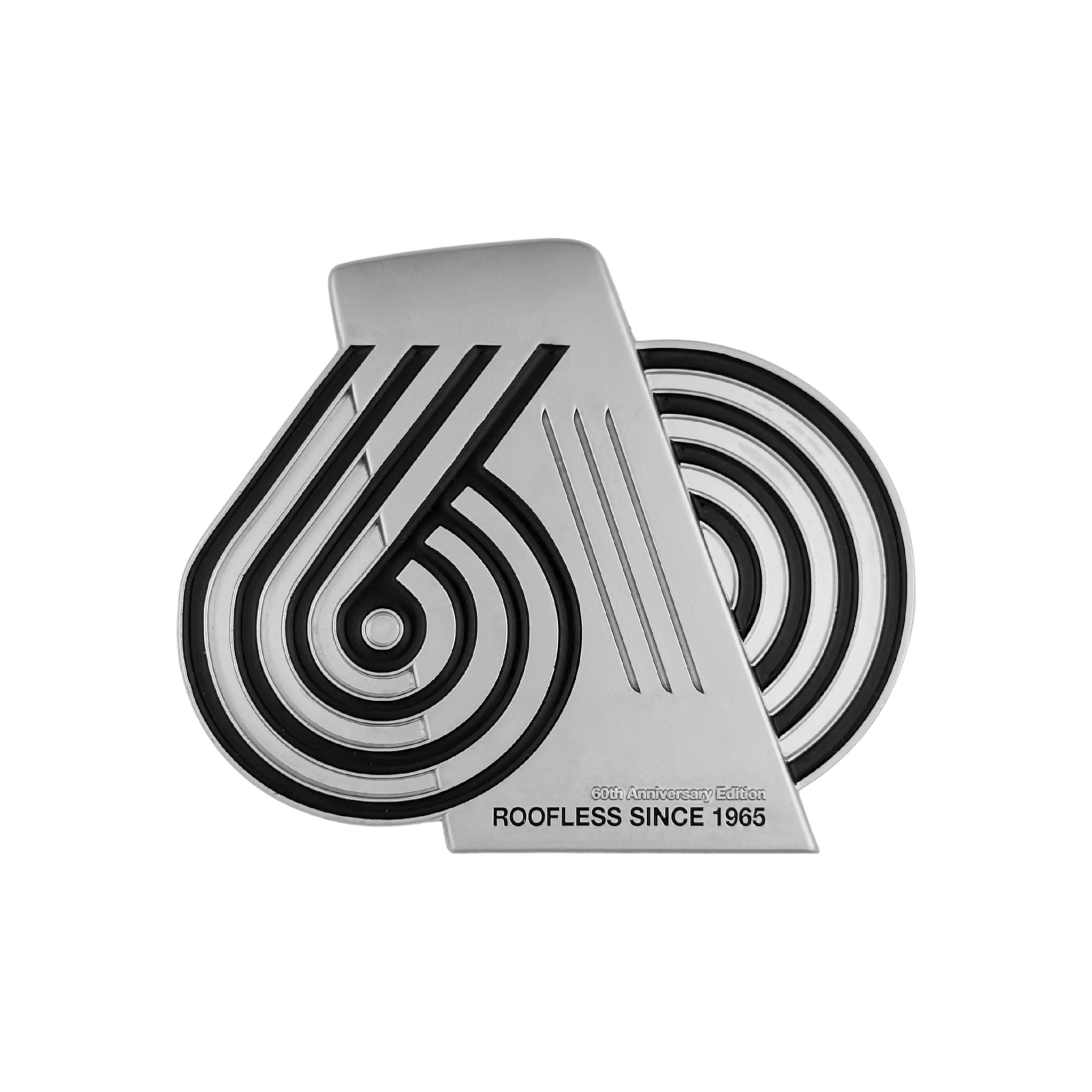 porsche targa 60th anniversary enamel car grill badge