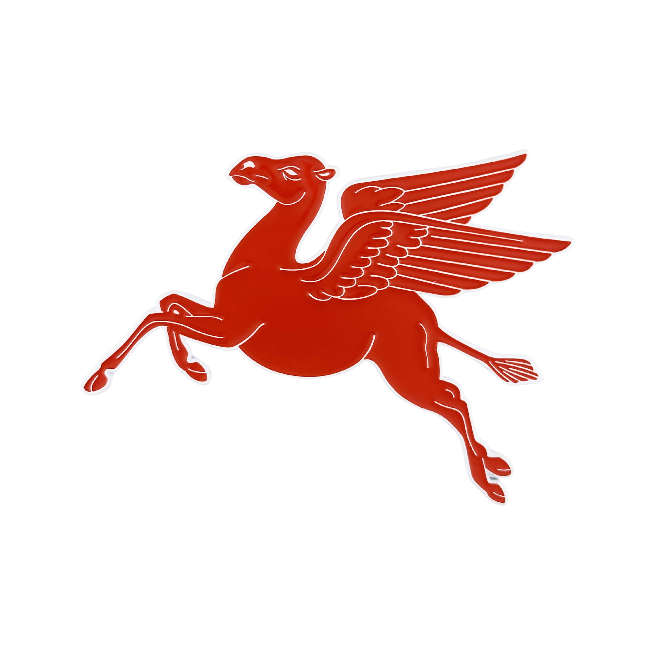 camel pegasus enamel car grill badge 