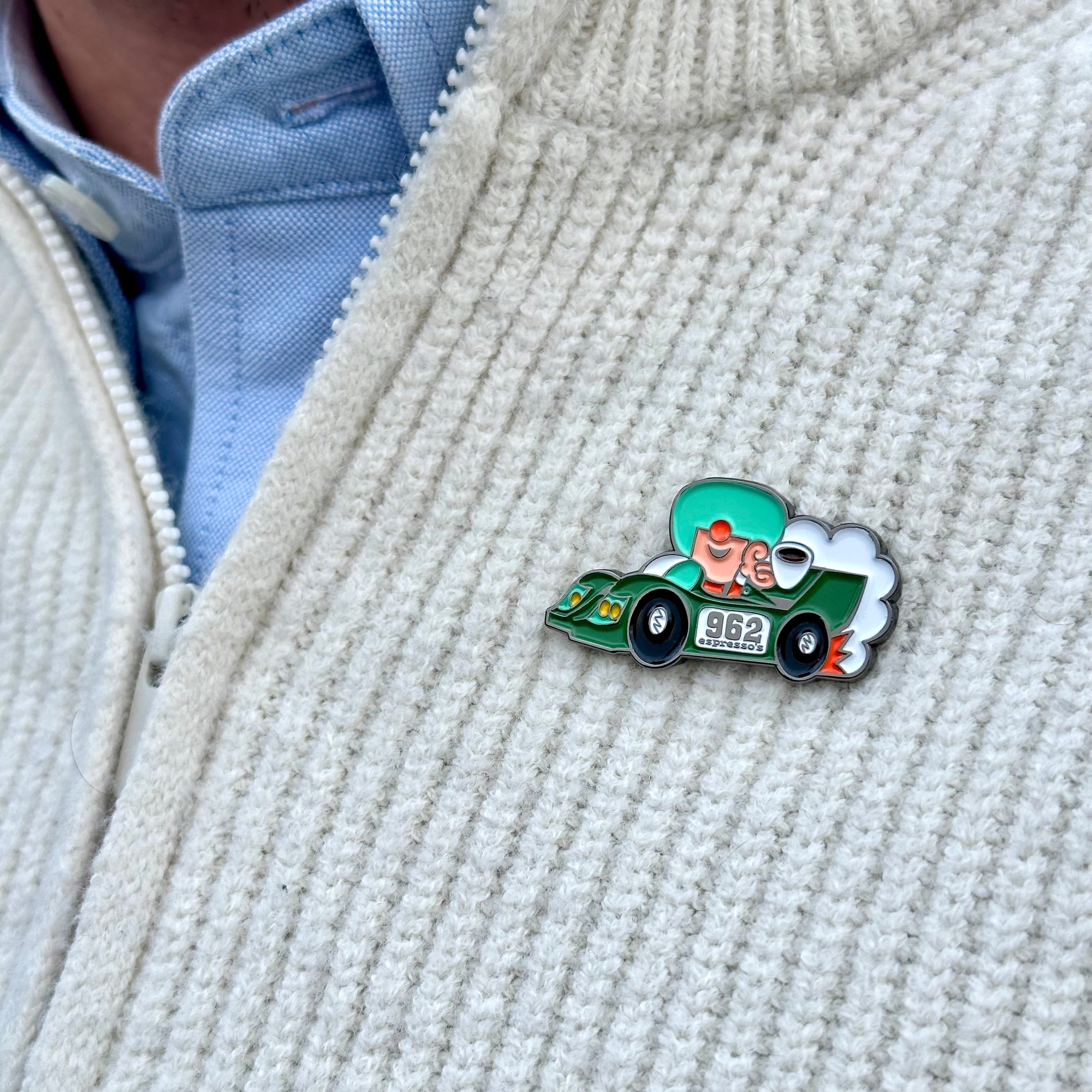rennbetrieb porsche 962 group c pin