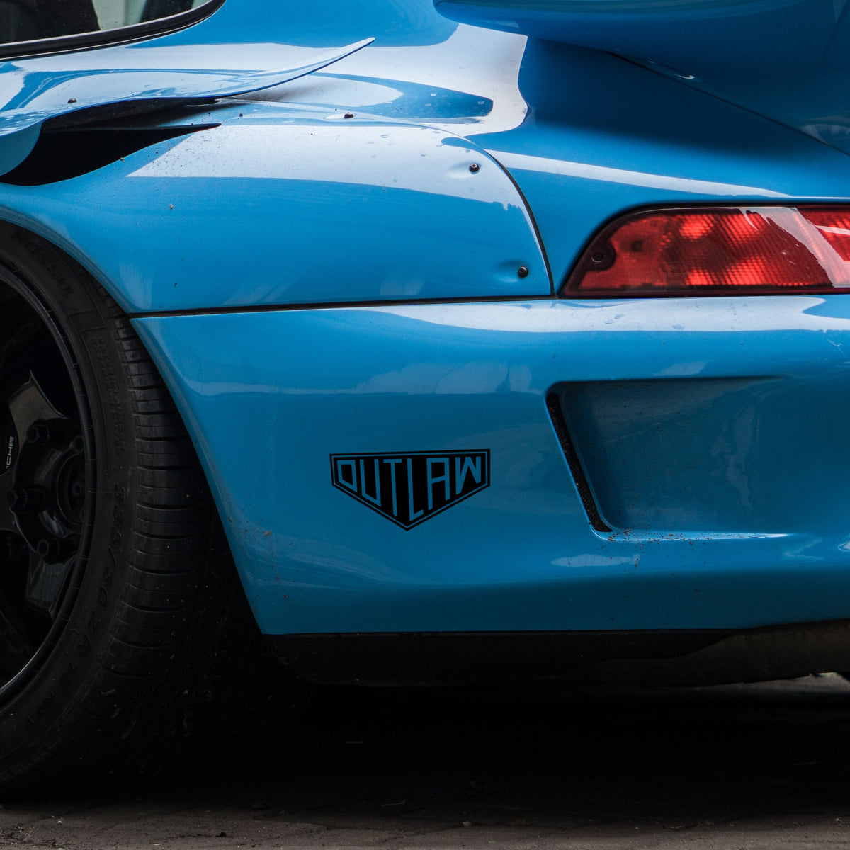 Set of two Racing Decals - Outlaw – RENNBETRIEB