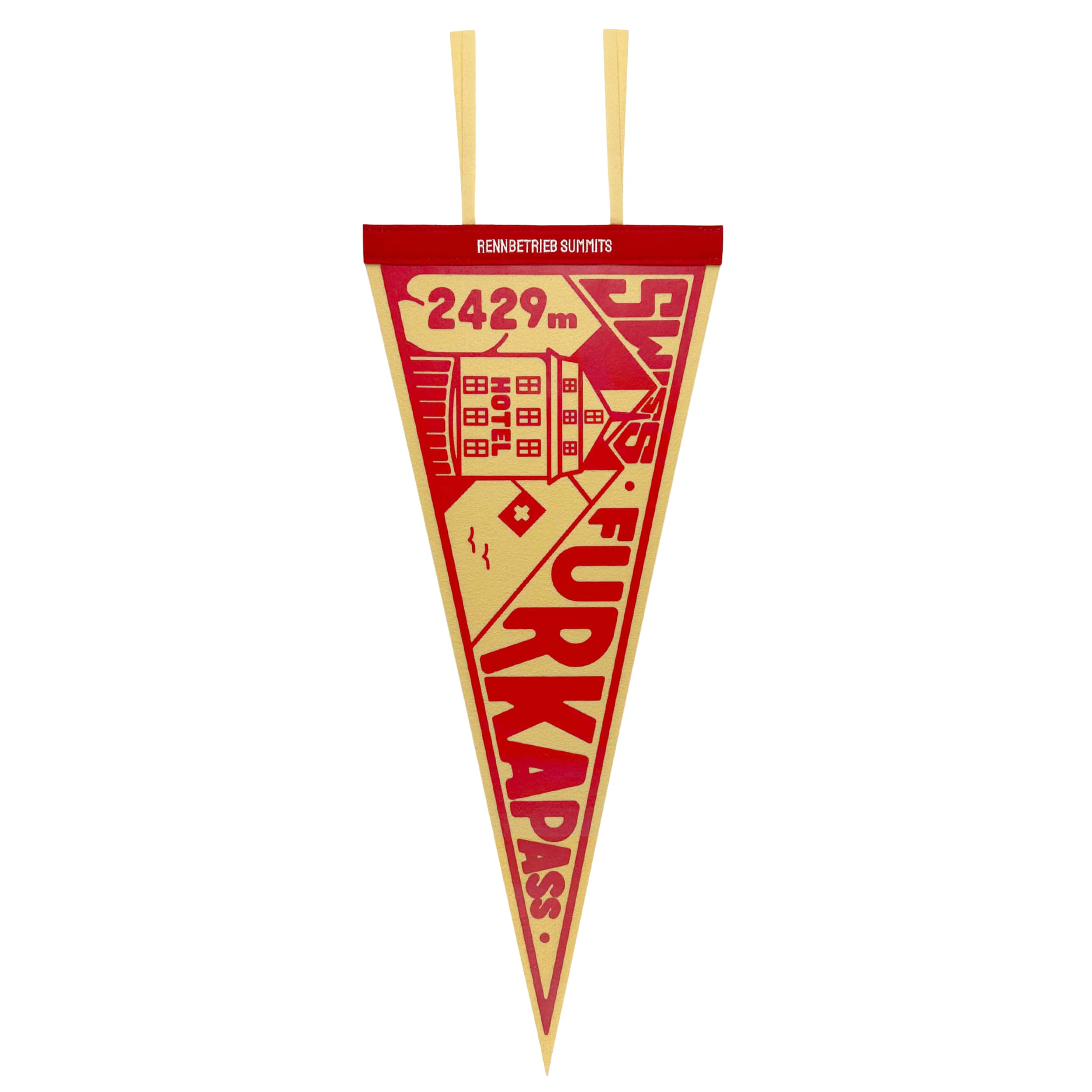 rennbetrieb summits furkapass pennant felt