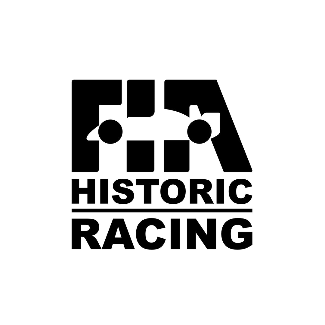 FIA Historic Racing Car Decal Set | RENNBETRIEB